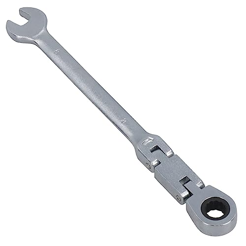 Clé mixte à cliquet flexible 8 mm AB Tools à double articulation pour mécanique de précision - 7
