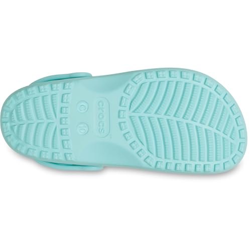 Image of Crocs Unisex-Child Classic Clogs with Floral Cut Out Design, Kids and Toddler Shoes