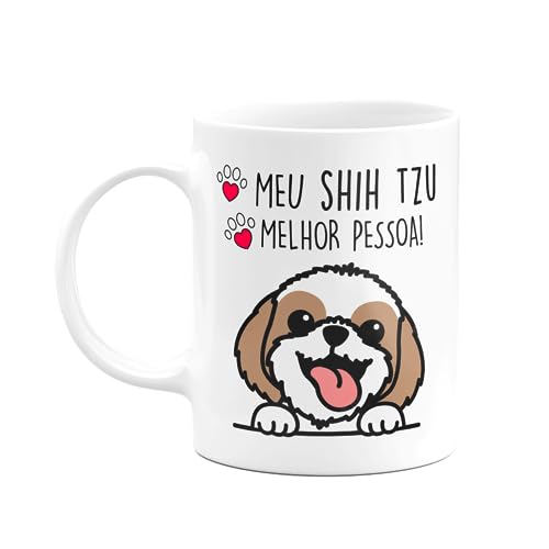 Caneca Dog - Meu Shih tzu, melhor pessoa!