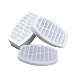 Cat ファウンテン フィルター交換 - 3.12*1.76*0.59 インチの活性炭と綿の Cat フィルター |ペットに安全な濾過水、フィルターの効率的な水フィルター交換