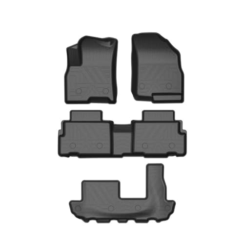 Tapis voiture pour Chery Tiggo 8 Pro et 8 Plus 7 places en TPE toutes saisons
