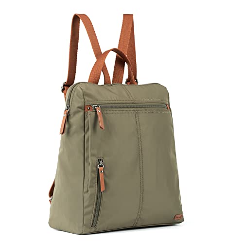 The Sak womens Esperato Recycled Nylon Backpack, Olive Ii, One Size US2