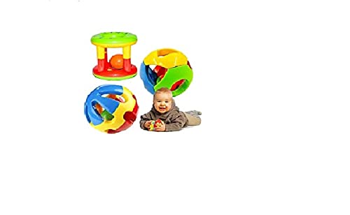 Image of Vibgyor Vibes Plastic; ABS Toys, Multicolour, Set of 3