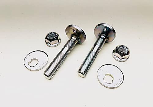 2 tornillos de ajuste excéntrico de suspensión para pasar la ITV en Toyota Avensis 2008-2018