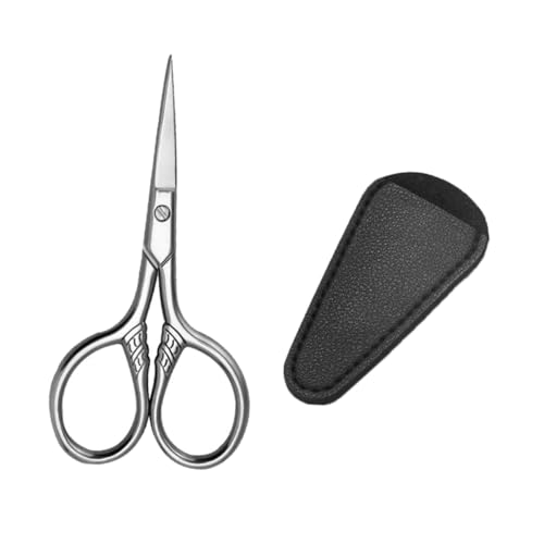 CALLARON Professional Barber Scissors Set of 2 Trimming Shears Precision Cutting Anti-slip Grip Perfect for Home Salons Personal Use