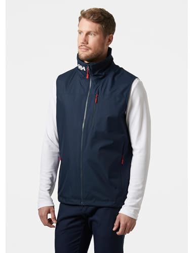 Image of Helly-Hansen Crew Vest 2.0 for Men - Lightweight Jacket, Windbreaker, Waterproof Coat for Sailing & Outdoor Adventures