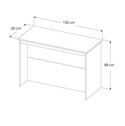 Furneo Kitchen Island 04 – Modern Kitchen Island with Breakfast Bar and Shelves, Black Concrete & Oak Effect Finish