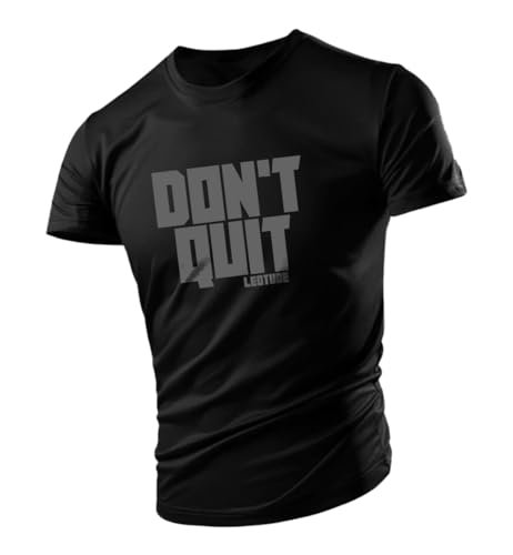 Image of LEOTUDE Men's Regular Fit Half Sleeve Round Neck Cottonblend Tshirt (Color Black)