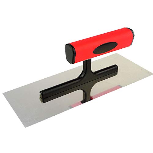 Clab Depot Concrete Finishing Trowel 9.4 inch by 4 inch Flat Masonry Drywall Trowel