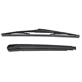 JTSGHRZ ワイパー ジープグランドチェロキー2011-2018、12インチリアワイパーブレードアームセットフロントガラスウィンドスクリーンリアウィンドウワイパー