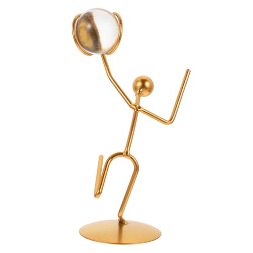 Statue de collection art abstrait en métal noble pour une décoration raffinée