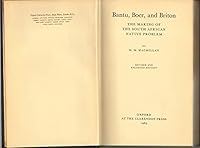 Bantu, Boer and Briton 0198216203 Book Cover