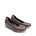 DREAM PAIRS Women's Low Wedges Heels Pumps Comfortable Slip-on Round Toe Dress Work Shoes for Office Business,Size 8.5,Brown,DWUMPU2551