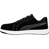 PUMA Safety Iconic Suede Black Low Sicherheitsschuh schwarz Gr. 36