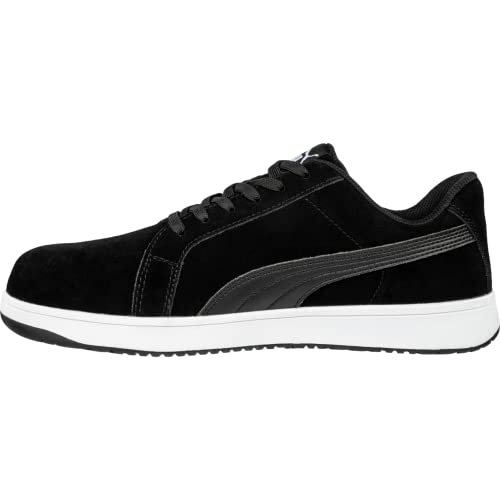 Preisvergleich Produktbild PUMA Safety Iconic Suede Black Low Sicherheitsschuh schwarz Gr. 41