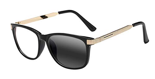 Men Women Fashion Bifocal Reading Glass Retro Transition Photochromic UV400 Anti-UV Reader