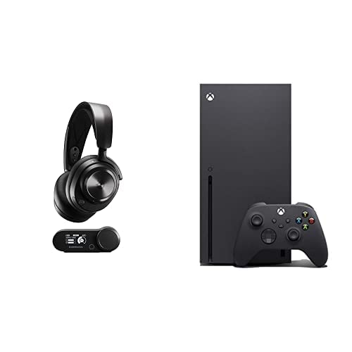 SteelSeries Arctis Nova Pro Wireless - Multi-System Gaming Headset - Premium Hi-Fi Drivers - Active Noise Cancellation - Infinity Power System - Xbox, PC, PS5, PS4, Switch, Mobile