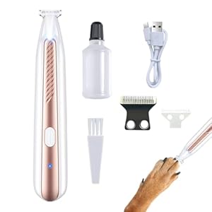 Wpsagek 3-in-1 Elektrischer Pfoten Trimmer Set