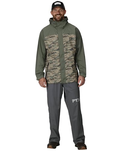 FROGG TOGGS Mens Ftx Lite Rain Jacket – Waterproof, Breathable, Stretch Comfort