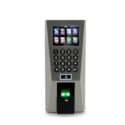 Reloj de control horario, Control de acceso con huella dactilar asistencia Controlador puerta Máquina control para pequeñas empresas(Italian Language)