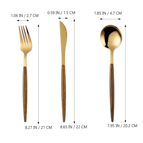 Set Cuchillos Cocina 3 Piezas Acero Inox miniatura 2