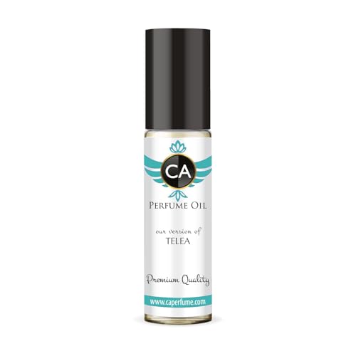 CA Perfume Impression of Telea Unisex Fragrance Oil Woody Floral Musk Scent Long Lasting Perfumes for Women &amp; Men Travel Size TSA Ready Mini Parfum Body Oil Roll-on 0.33 Fl Oz 10ml