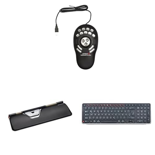 Contour Multimedia Controller PRO v2 + RollerMouse Red Plus kabellos + Balance Keyboard Bluetooth QWERTZ Set