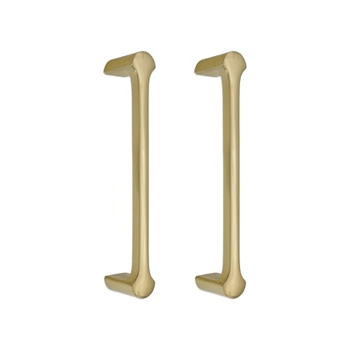 Tiradores de latón de alta calidad y diseño pulido Infinity Decor para puertas y armarios 2