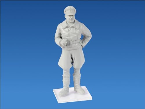 Kit de Figuras ICM Pilotos Luftwaffe Uniforme Invierno miniatura 2