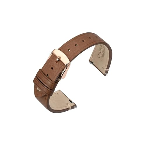 Bracelet de montre en cuir ciré à l'huile idéal du bureau aux sorties citadines