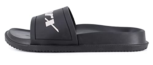 Image of SPARX Men SFG-2101 Black White Flip Flops (Size - 10)