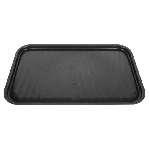 Veemoon Poêle à Griller en Fonte 40X245 CM Revêtement Antiadhésif Plaque Barbecue en Fer pour Cuisson Teppanyaki Plaque de Cuisson pour Barbecue Maison et Jardin Légère et Portable