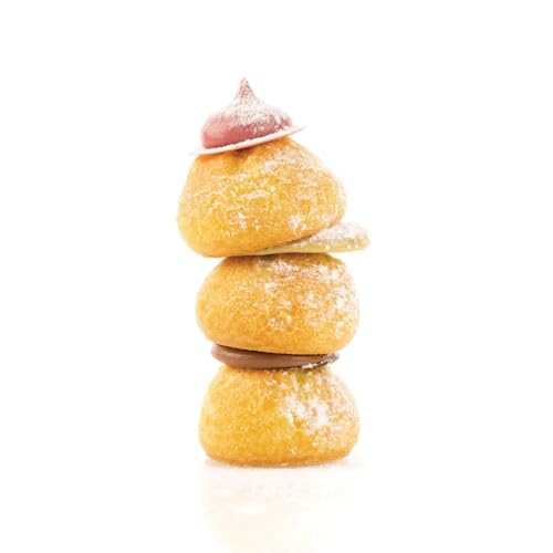 silikomart | Mikroperforierte Silikon-Luftmatte ECLAIR & CHOUX, 400x300 mm, Ideal für gleichmäßiges Kuchenbacken… – Ansicht 6