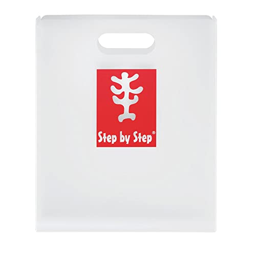 Porta della cartella passo per passo in plastica