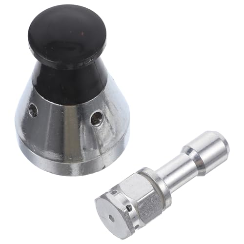 Juego de válvulas de seguridad para ollas a presión Cabilock: válvula limitadora de presión y válvula de escape, fabricadas en acero inoxidable miniatura 1