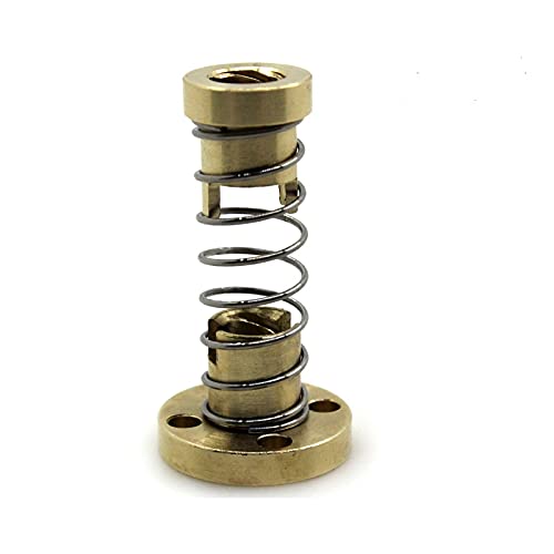 Lysee 3D Printer Parts & Accessories - 3D Printer Accessories Clearance nut T8 Lead Screw 8 2 6 Special nut - (Size: C-nut T8 Lead 2)