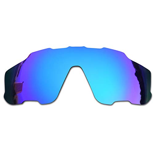 SOODASE Para Oakley Jaw-breaker Gafas de sol Azul Lentes de repuesto polarizadas