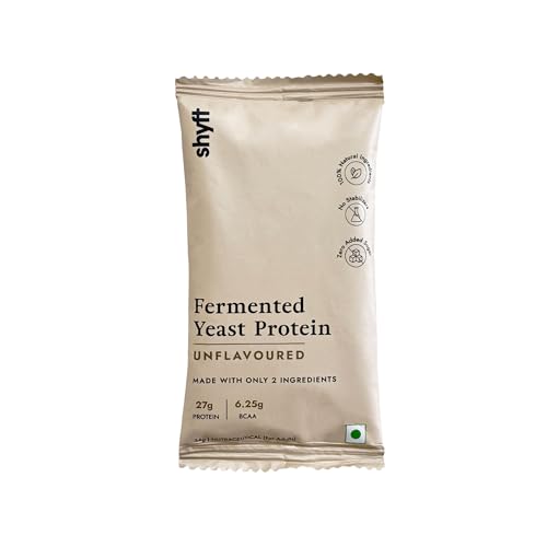 Image of SHYFT | Fermented Yeast Protein Unflavoured Travel Pack (7 X Single Serve Sachets) | 27g Protein | 6.25g BCAA | Easy to Digest | 2 Clean Ingredients | No Chemicals