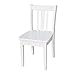 International Concepts Set of Two San Remo Juvenile Chairs, White