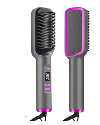 Plancha de cabello multifuncional blanca LFBHNMM miniatura 2