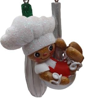 Miniatura 2 de Adorno colgante de árbol de Navidad para niño de jengibre y Utencils