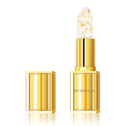 BYMOLIA Transferproof Color-Changing Lipstick pH Activated Tint Balm for Personalized Color Long-Lasting Moisturizing Lip Glow Hydrating & Non-Sticky Formula Suitable for All Skin Tones