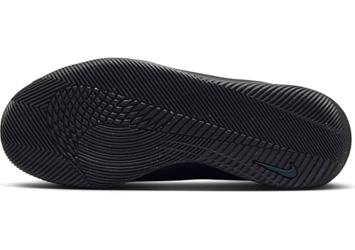 Nike Jr. Mercurial Vapor 16 Club Little/Big Kids' IC Low-Top Soccer Shoes (FQ8289-002, Black/Deep Jungle/Black) Size 64