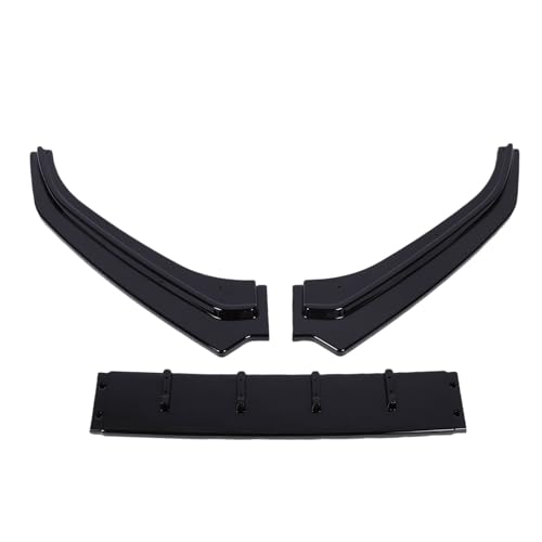 Becquet de lèvre avant de qualité supérieure en noir brillant pour MK5 6R 2010