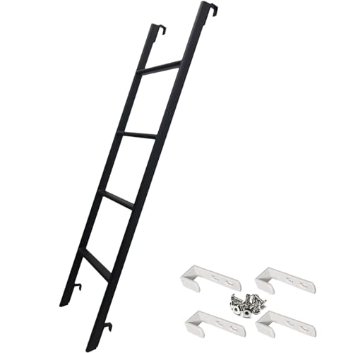 Escalera interior para litera metálica que soluciona la falta de espacio 2