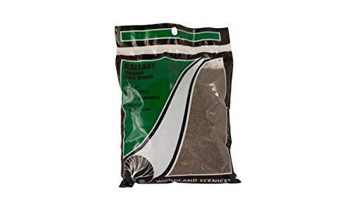 Woodland Scenics WSB78 B78 Loading Goods Grinding Agent Gravel Gravel Decorative Sand Medium Dark Brown Approx. 230 g