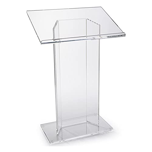 KHXJYC Transparentes Acryl-Podium, Stehpodium, GroßRaum-Top-Podium, Transparentes Podium FüR Kirche/Schule/Event-Party-BegräBnishaus Cover