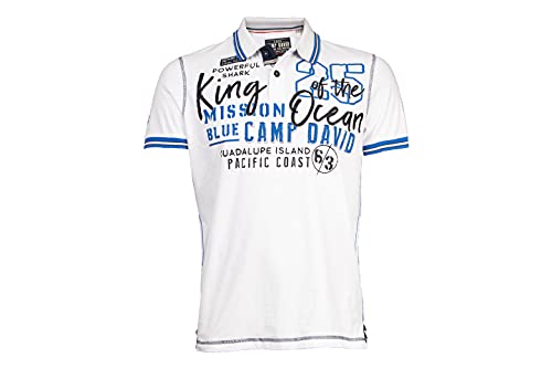Preisvergleich Produktbild Camp David Polo 1 / 2, weiß(whiopticwhite (0003)), Gr. XXL