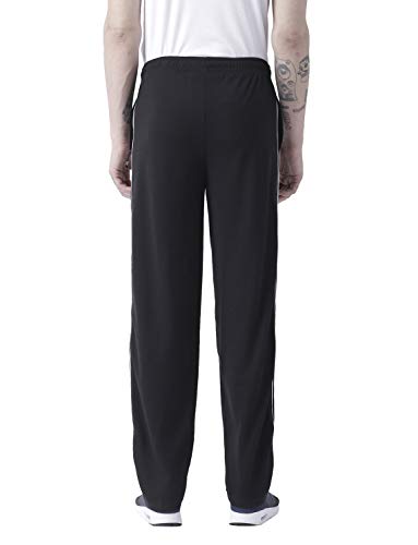 Image of berge' Men Cotton Polyester Comfy Regular Fit Sports Quality Track Pants with Secure Zipper Pocket, Casual Wear Lower Tracks Pant
