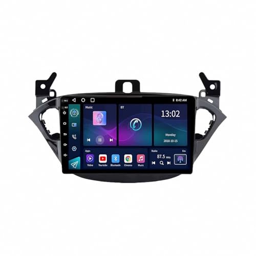 Carplay coche para Opel Corsa E, radio pantalla táctil, Mirror Link y Bluetooth
